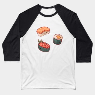 Sushi Buddies (Sticker Pack) Baseball T-Shirt